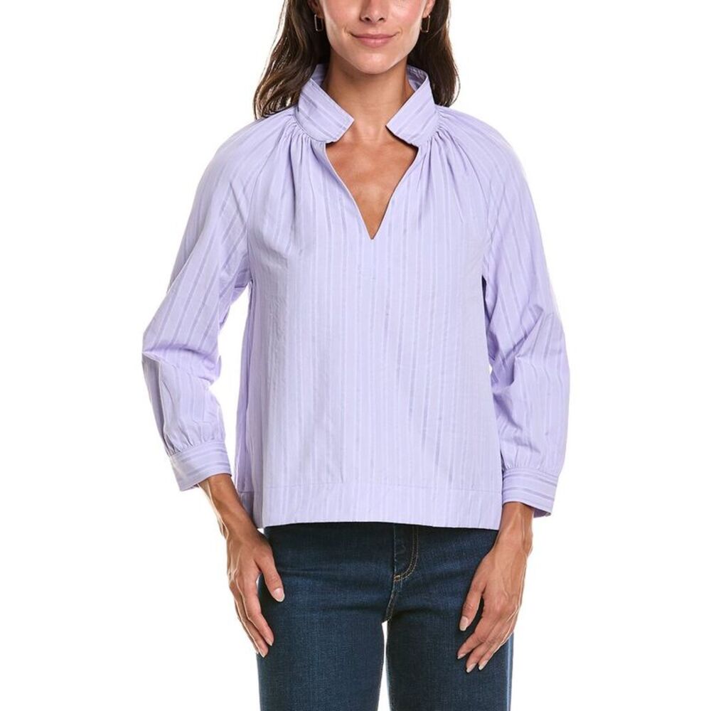 Duffield Lane Womens Cindy Top, Purple